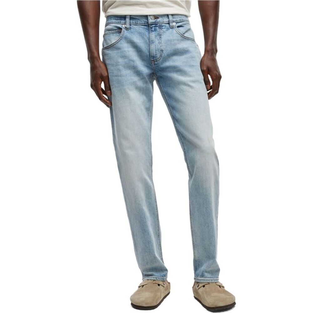 Mode Of One Mens Siolid Straight Leg Slim Jeans, NWT